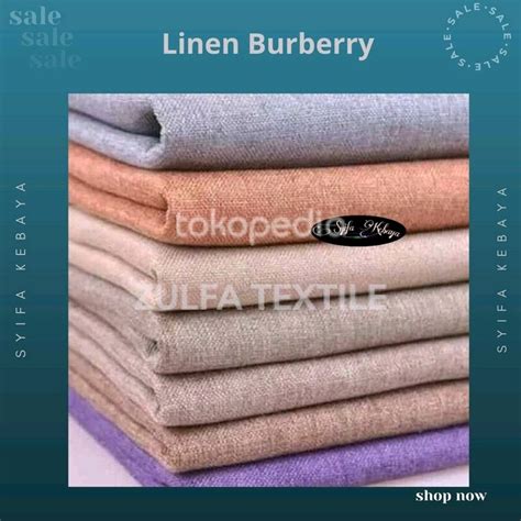 bahan linen burberry|Burberry signatures for men.